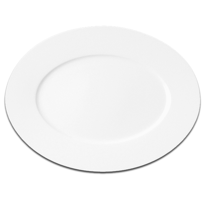 Тарелка овальная плоская RAK Porcelain «Fine Dine», 36x27 см