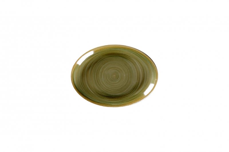 Тарелка "Emerald" овальная 21х15см RAK Porcelain «Spot»