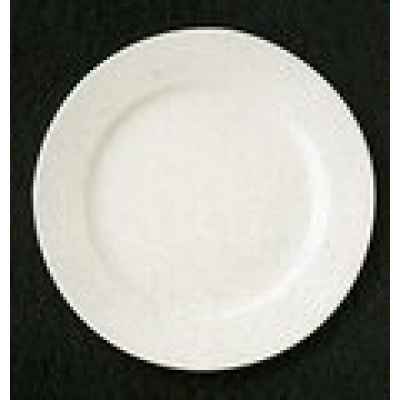  Тарелка круглая 23 см., с бортом , фарфор,молочно-белый, SandStone, SandStone, Китай