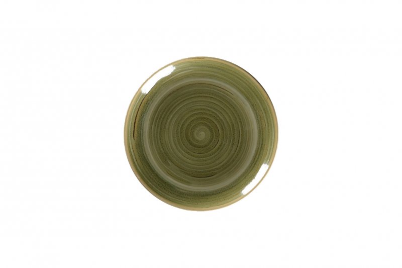 Тарелка "Emerald" круглая Coupe плоская d=21см RAK Porcelain «Spot»