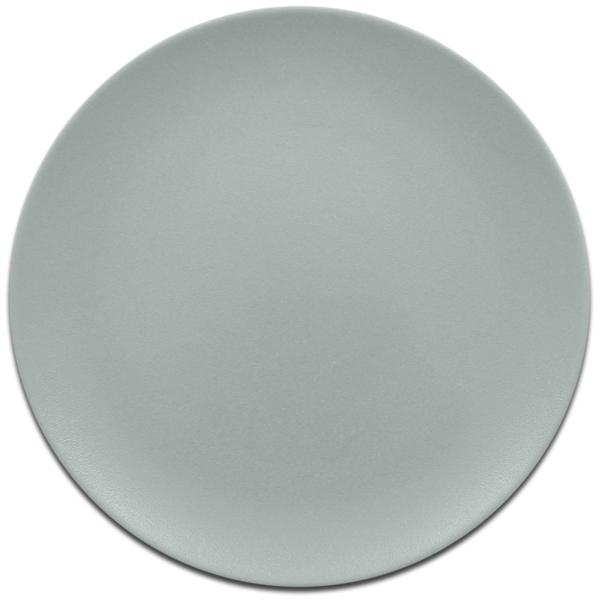 Тарелка круглая плоская серая RAK Porcelain «NeoFusion Mellow», D=31 см