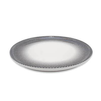  Тарелка круглая борт вертикальный d=15 см., плоская, фарфор, Hari