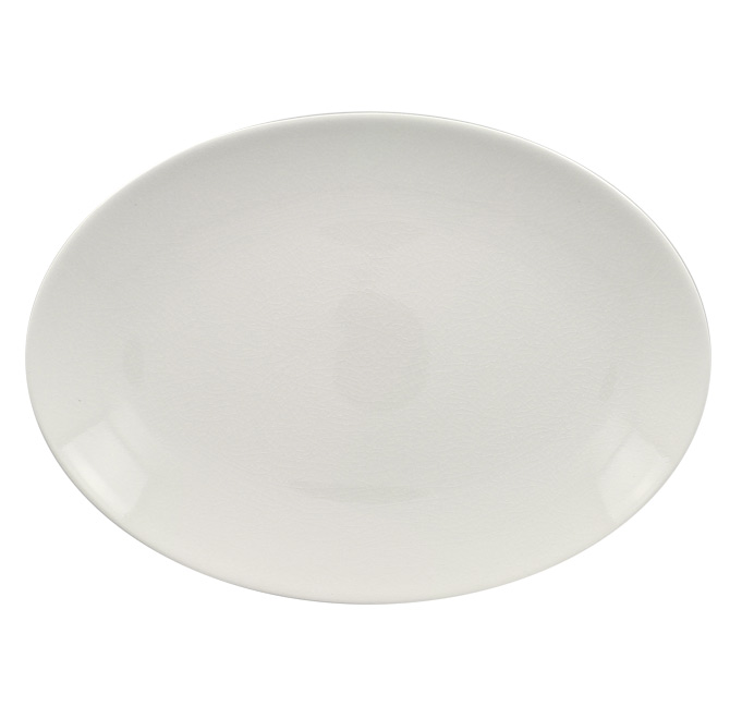 Тарелка овальная RAK Porcelain «Vintage White», 32x23 см