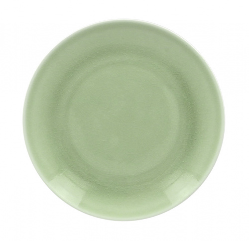 Тарелка круглая плоская RAK Porcelain «Vintage Green», D=24 см