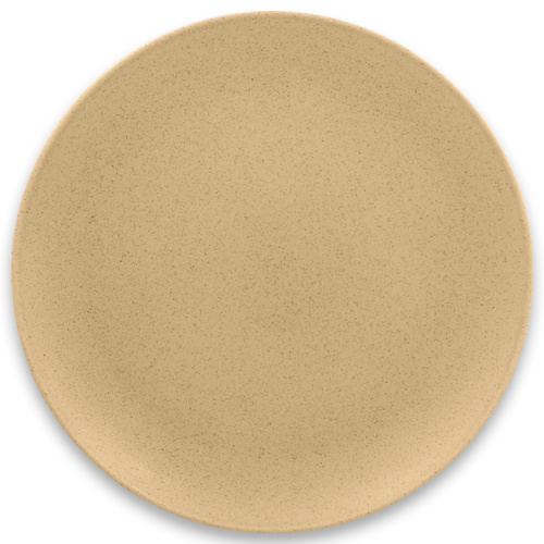 Тарелка "Coupe" круглая плоская Almond RAK Porcelain «GENESIS», D=31 см