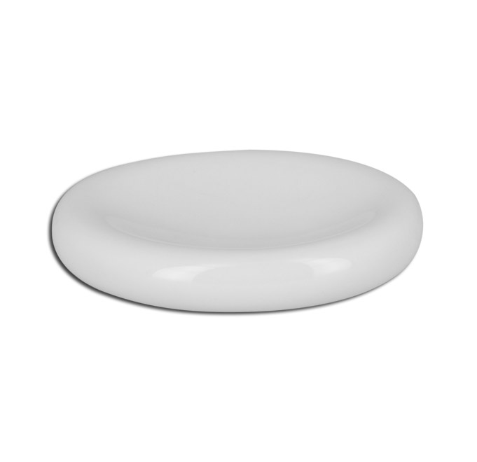 Тарелка для подачи «Halo» RAK Porcelain «Minimax», 13x10 см
