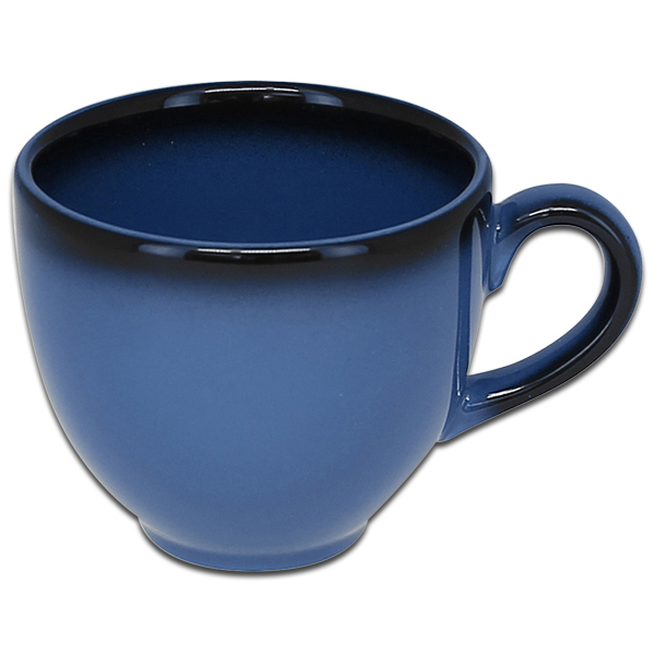 Чашка круглая синяя RAK Porcelain «Lea», 280 мл