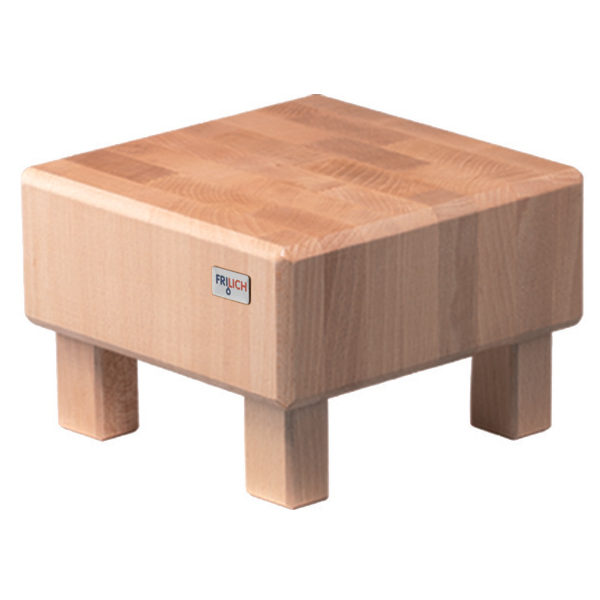 Подставка для буфета деревянная цвет бука «S-Cube» Frilich, 22x22 см, H=16,5 см