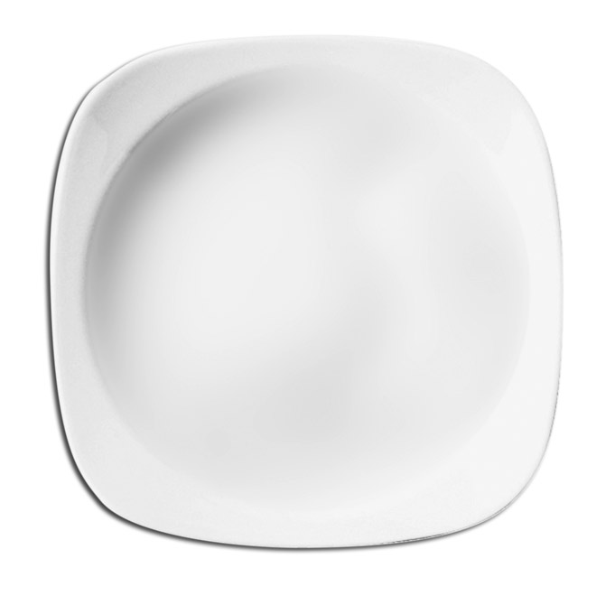 Тарелка квадратная глубокая RAK Porcelain «Ska», 14x14 см