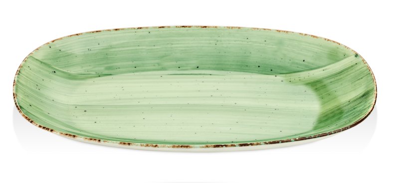 Тарелка овальная 24х14см "Avanos green" Gural,Турция  