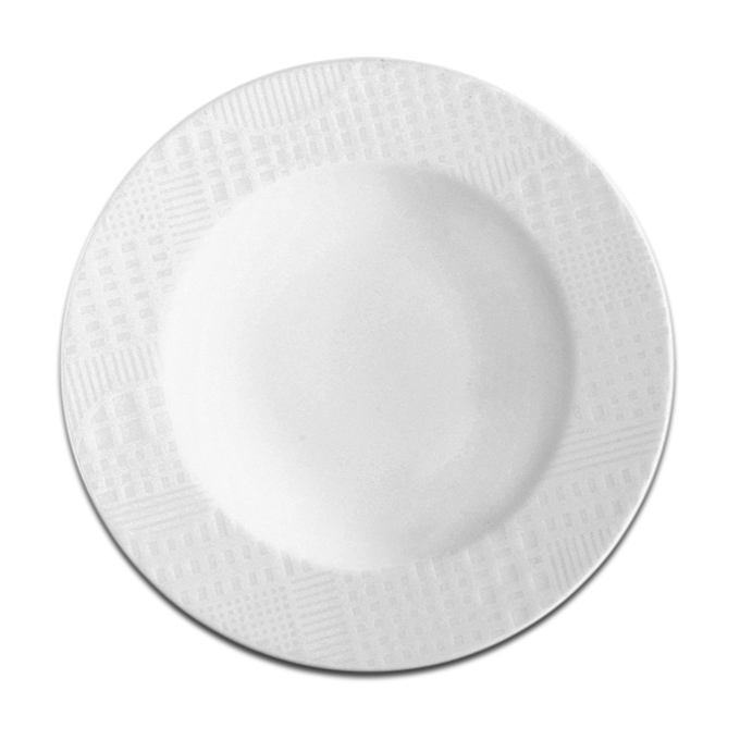 Тарелка круглая RAK Porcelain «Pixel», D=24 см