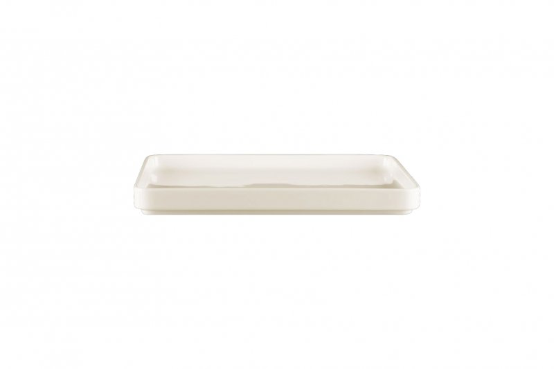 Тарелка квадратная 24х24см или крышка для емкости FTSDP24 цвет белый  RAK Porcelain «Fractal»