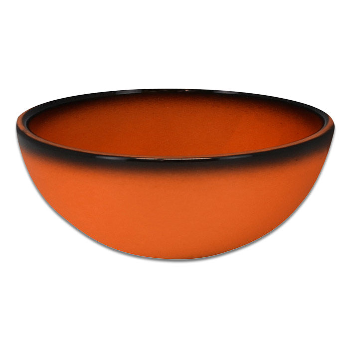 Салатник круглый оранжевый RAK Porcelain «Lea», D=20 см