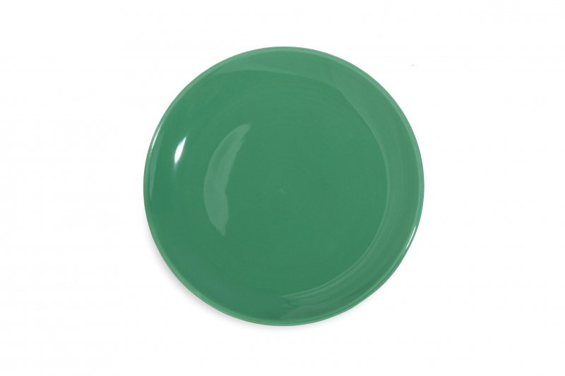 Тарелка "Coupe" круглая d=27см, цвет зеленый SandStone «Lantana»