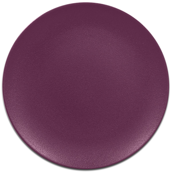 Тарелка круглая плоская фиолетовая RAK Porcelain «NeoFusion Mellow», D=31 см