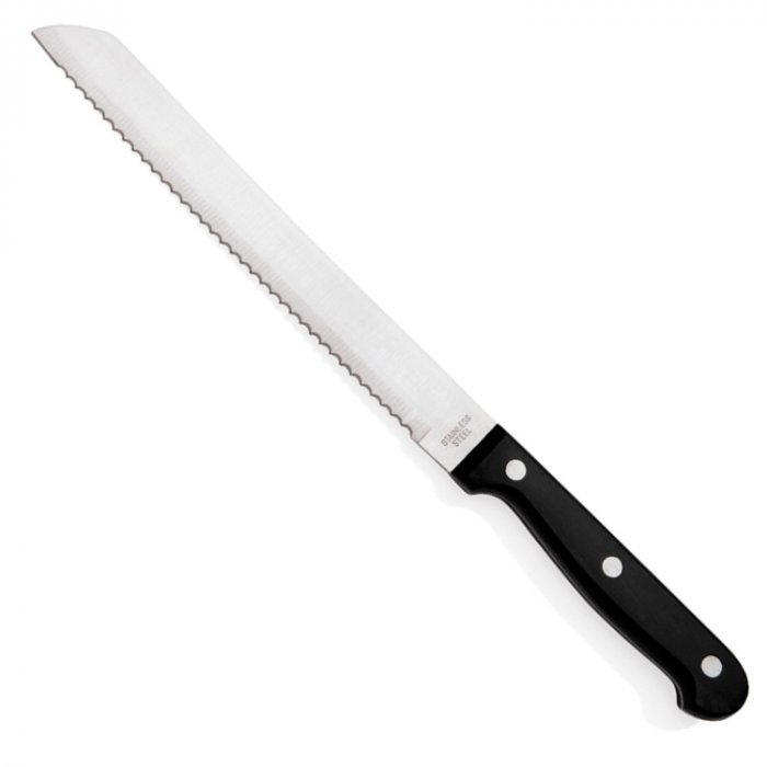 Нож кухонный для хлеба WAS, L=21 см