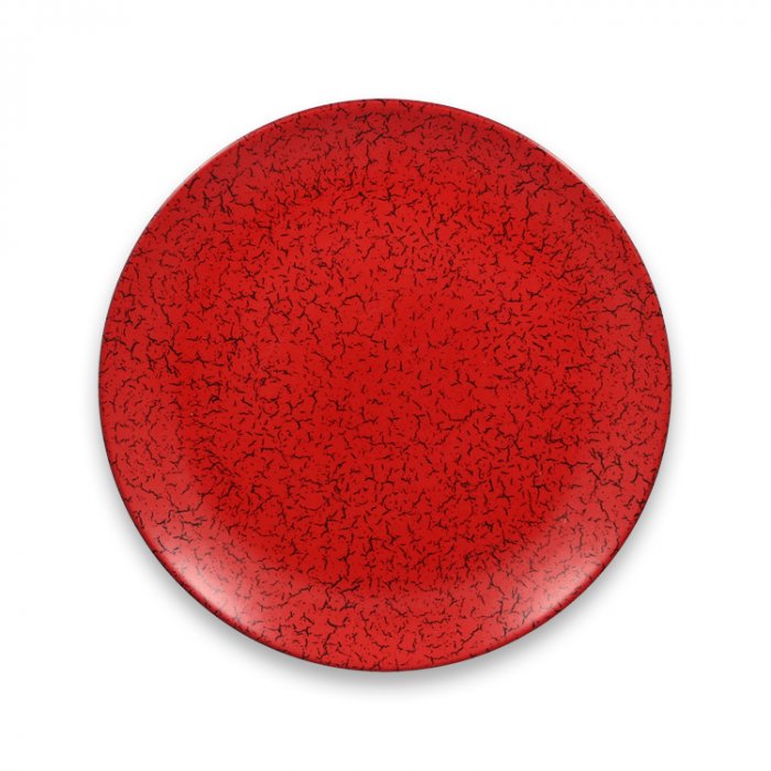 Тарелка "Coupe" круглая плоская RAK Porcelain «RUBY», D=24 см