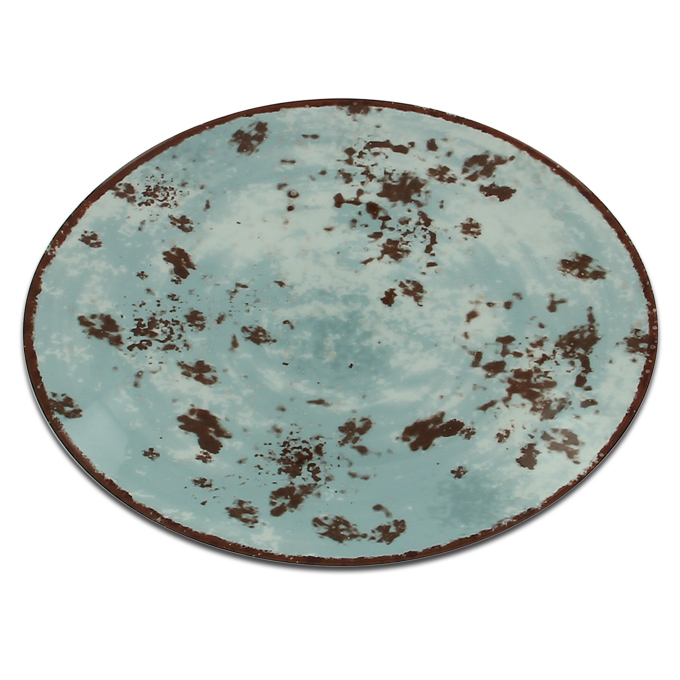 Тарелка овальная голубая RAK Porcelain «Peppery», 36x27 см