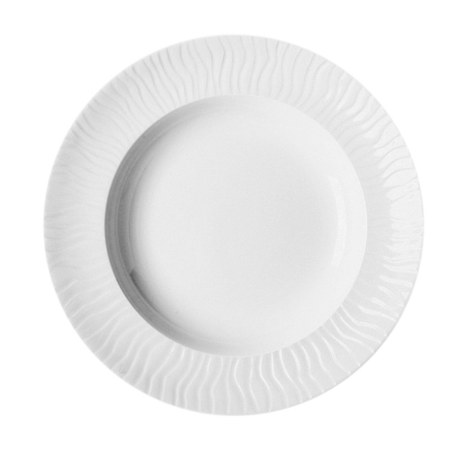 Тарелка круглая глубокая RAK Porcelain «Playa», D=30 см