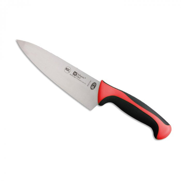 Нож поварской с красно-черной ручкой Atlantic Chef, L=21 cм