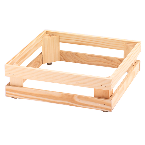 Подставка для буфета деревянная Frilich, 33x33 см, H=10,5 см