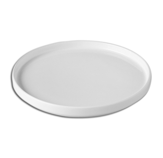Тарелка с прямым бортом плоская RAK Porcelain «Nordic», D=14 см