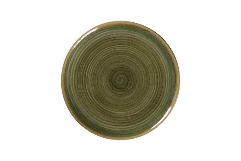 Тарелка "Emerald" круглая Coupe плоская d=27см RAK Porcelain «Spot»