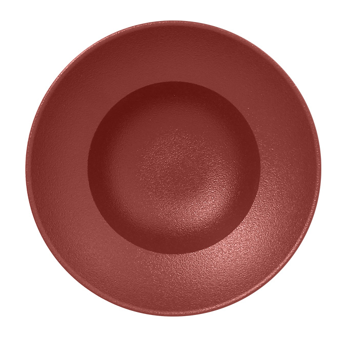 Тарелка круглая глубокая RAK Porcelain «NeoFusion Magma», D=26 см