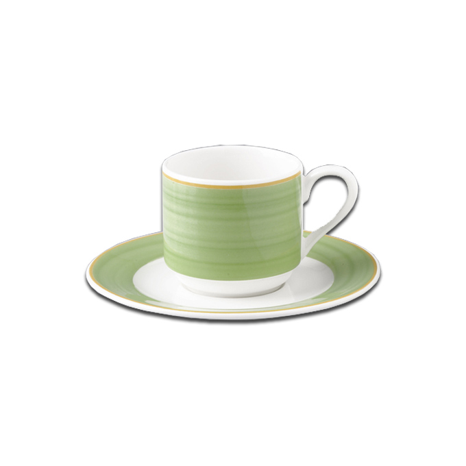 Чашка зеленая 90мл. RAK Porcelain «Bahamas 2»