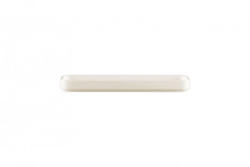 Тарелка прямоугольная 24х8см или крышка для емкости FTRTD24 цвет белый  RAK Porcelain «Fractal»