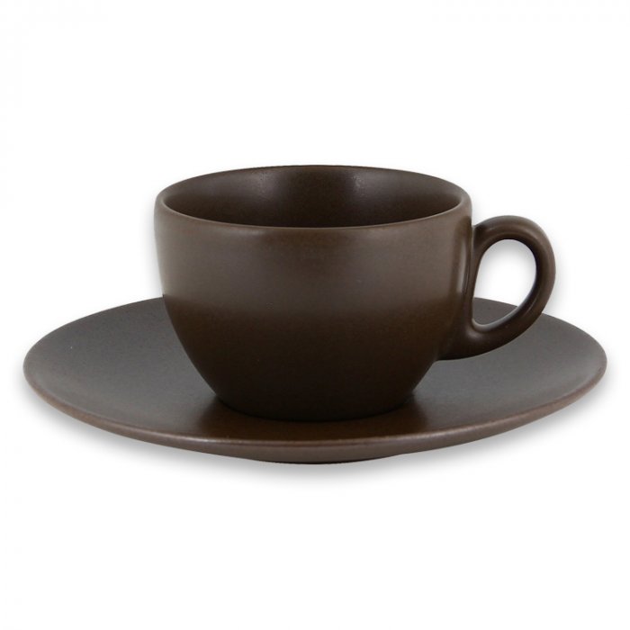 Блюдце Cocoa RAK Porcelain «GENESIS», D=17 см