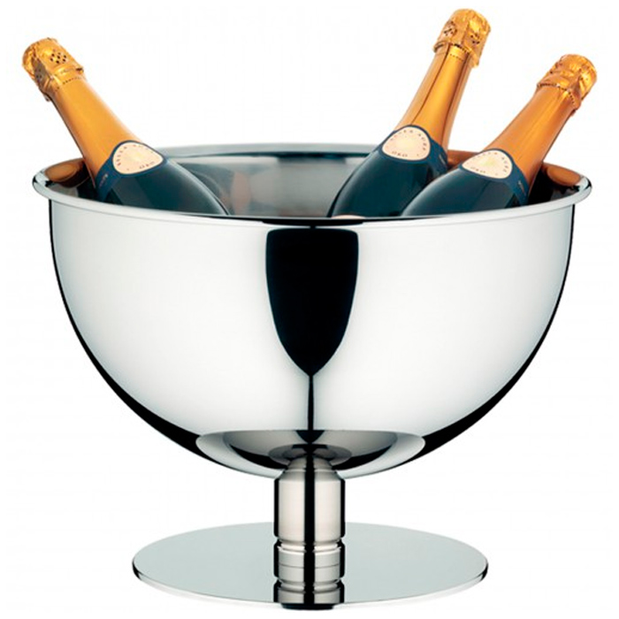 Емкость для охлаждения бутылок с вином или шампанским WMF «PURE», D=38 см, Н=27 см