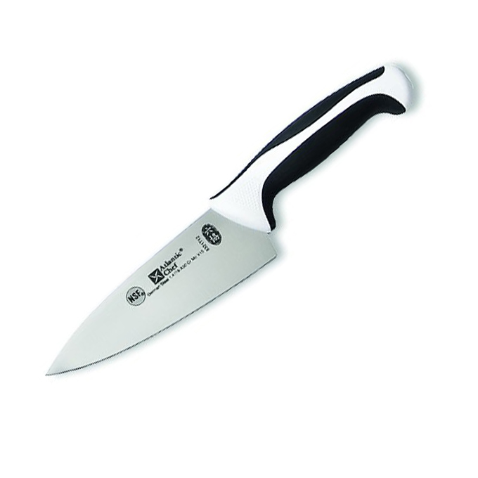 Нож поварской с бело-черной ручкой Atlantic Chef, L=15 cм