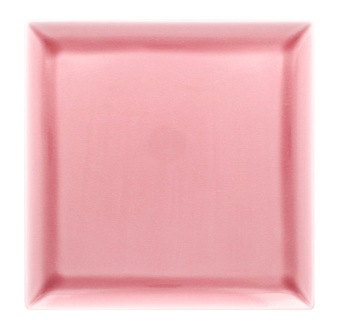 Тарелка квадратная RAK Porcelain «Vintage Pink», 24x24см