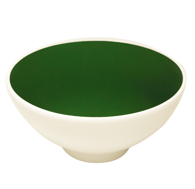Салатник круглый темно зеленый RAK Porcelain «Samba», 280 мл