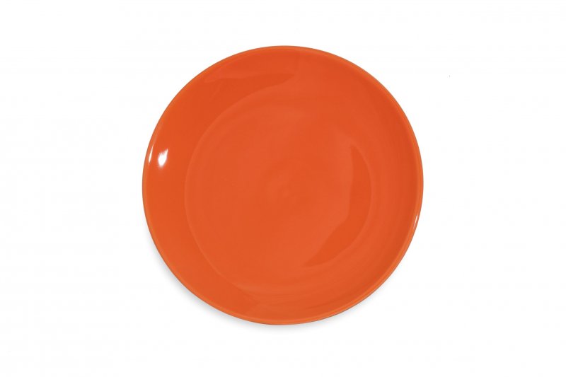 Тарелка "Coupe" круглая d=18см, цвет оранжевый SandStone «Lantana»