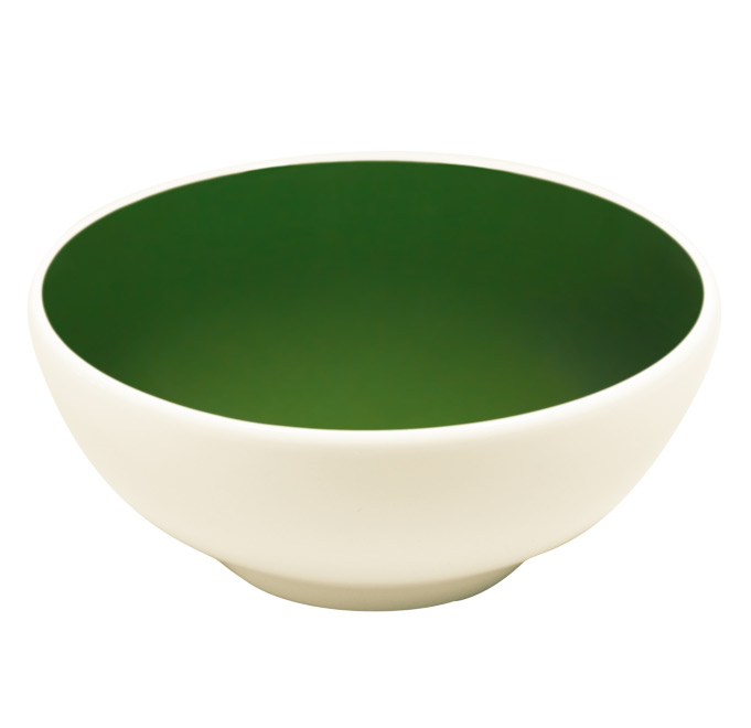 Салатник круглый темно зеленый RAK Porcelain «Samba», 630 мл