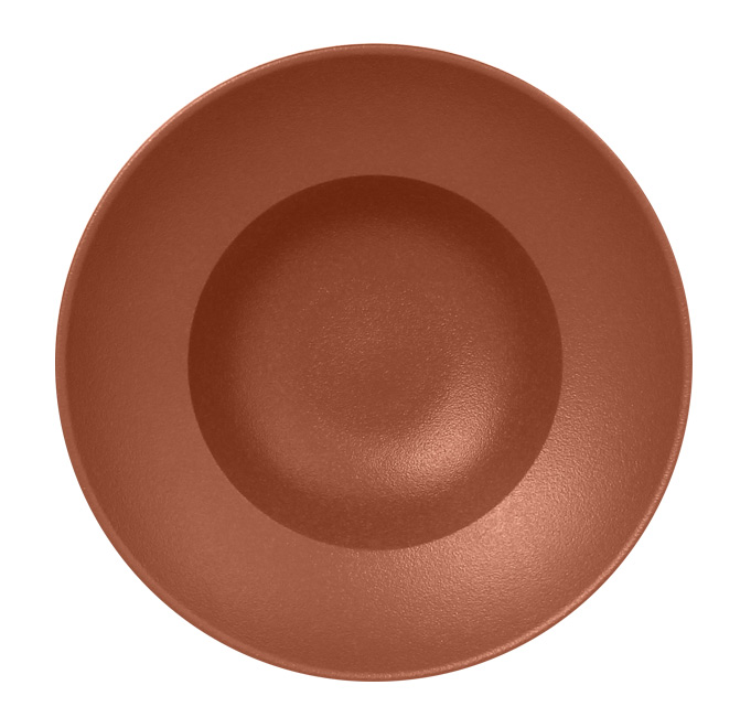 Тарелка круглая глубокая RAK Porcelain «NeoFusion Terra», D=23 см, 320 мл