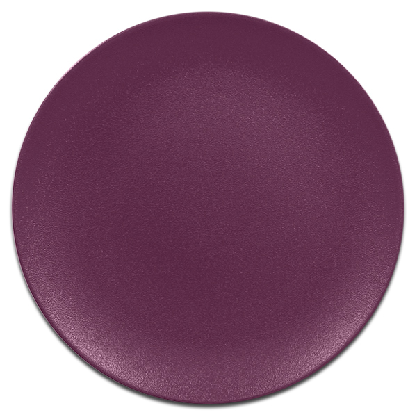 Тарелка круглая плоская фиолетовая RAK Porcelain «NeoFusion Mellow», D=29 см