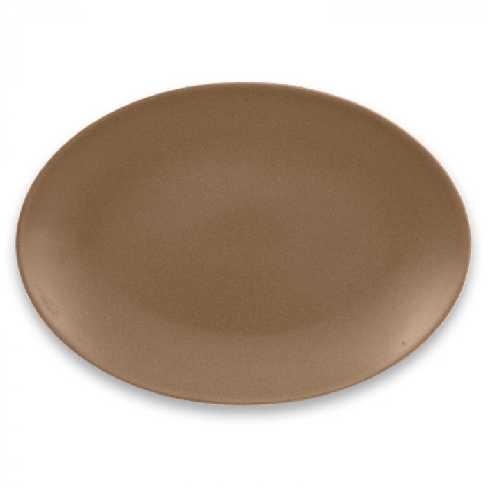 Тарелка овальная Crust RAK Porcelain «GENESIS», 36x27 см