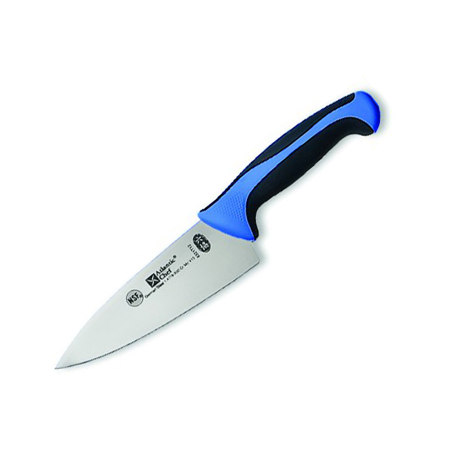 Нож поварской с сине-черной ручкой Atlantic Chef, L=15 cм