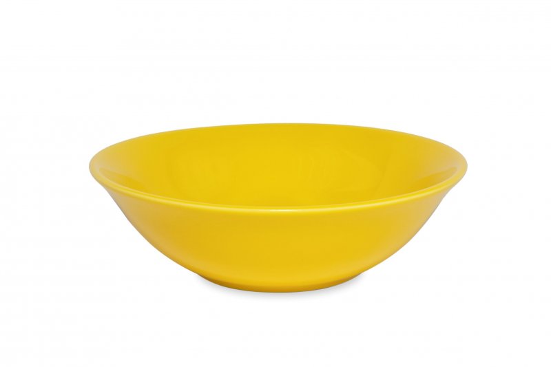 Салатник круглый d=18см, объем 500мл цвет желтый SandStone «Lantana»