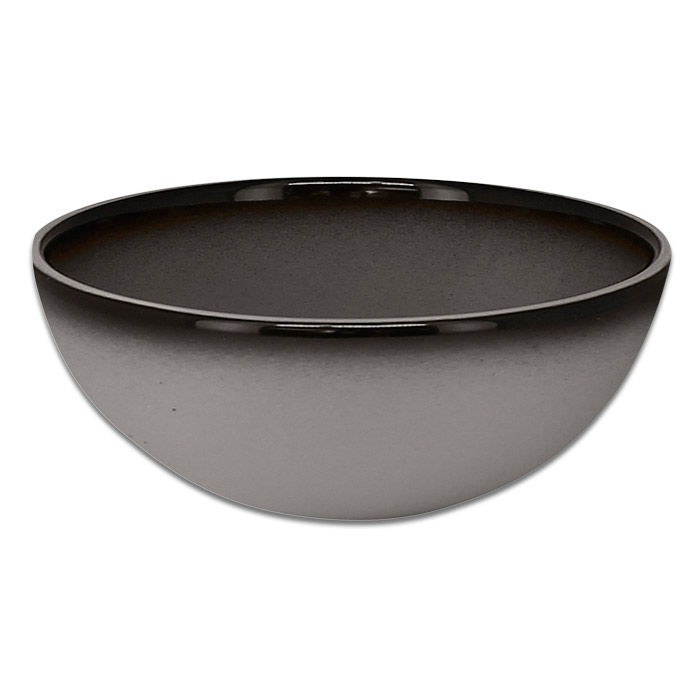 Салатник круглый серый RAK Porcelain «Lea», D=20 см