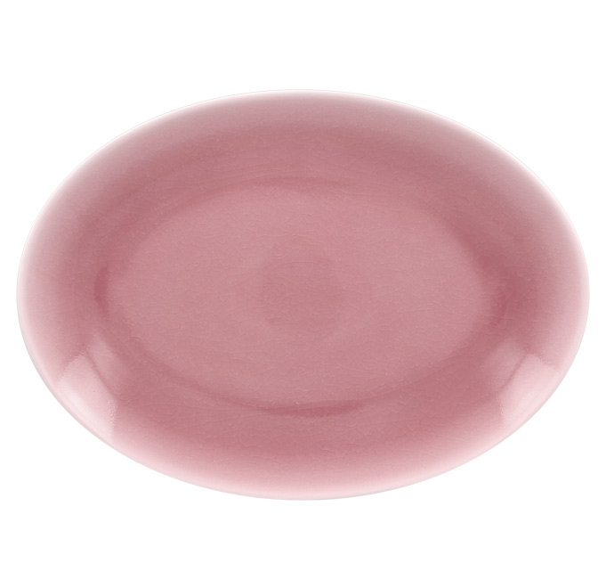 Тарелка овальная RAK Porcelain «Vintage Pink», 26x19 см