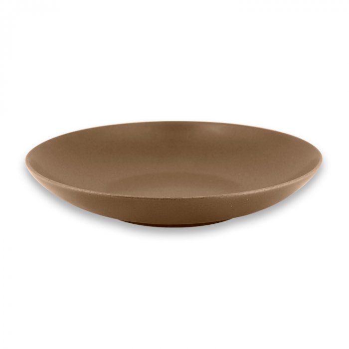 Тарелка "Coupe" круглая глубокая Crust RAK Porcelain «GENESIS», D=23 см