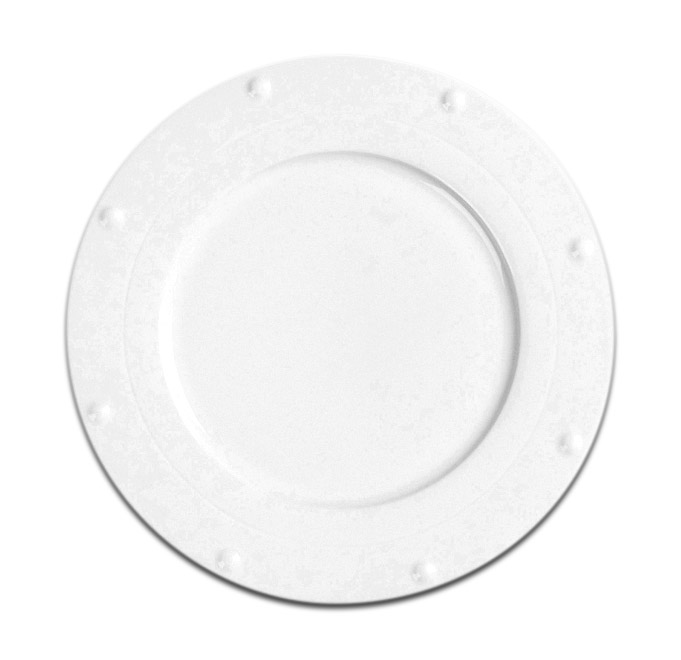 Тарелка круглая "QUEEN" RAK Porcelain «White Gold», D=16 см