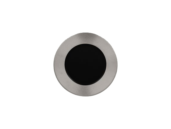 Тарелка круглая плоская d=22см цвет серебряный RAK Porcelain «Antic»