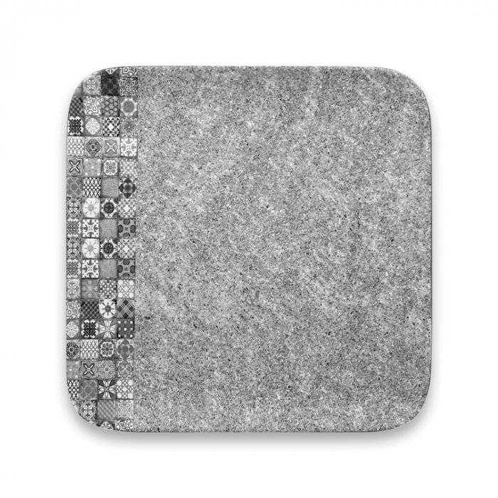 Тарелка квадратная RAK Porcelain «SPLENDOUR», 24x24 см