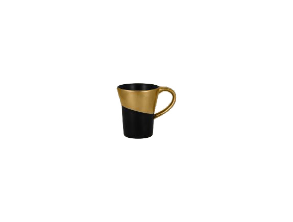 Чашка объем 90мл цвет золотой RAK Porcelain «Antic»