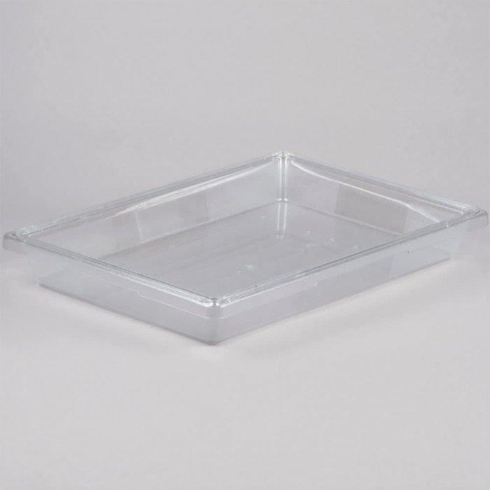 Контейнер  для продуктов прозрачный Rubbermaid, 45,7x66 см, H=8,9 см, 19 л
